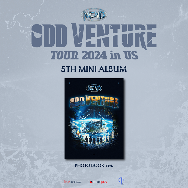 MCND Odd Venture Tour 2024 in US - 5th Mini Album (Photo Book Ver.)