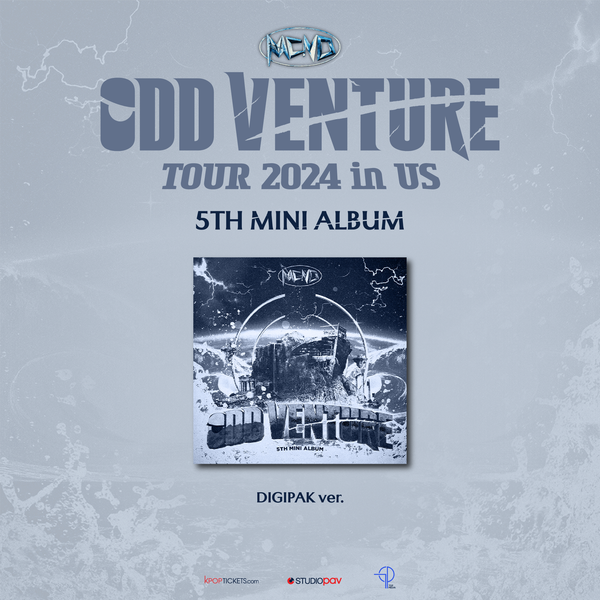 MCND Odd Venture Tour 2024 in US - 5th Mini Album (DIGIPAK Ver.)