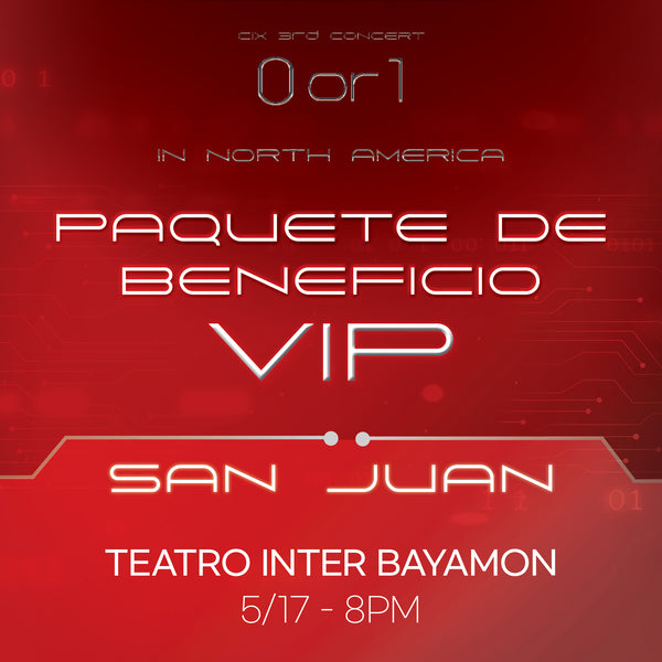 CIX - San Juan - VIP BENEFIT PACKAGE