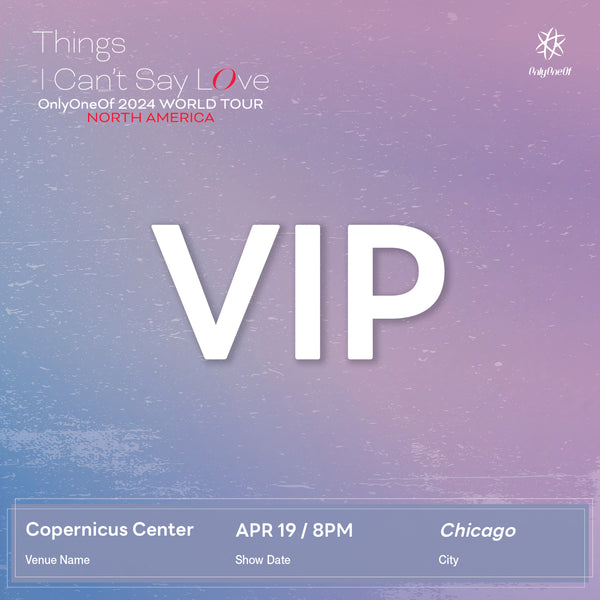 ONLYONEOF - CHICAGO - VIP ADMISSION