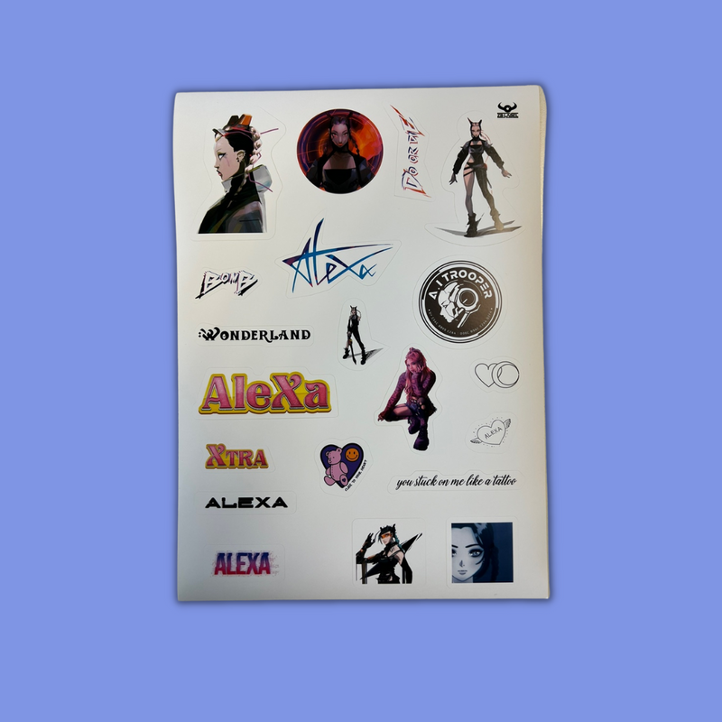 Stickers - AleXa 1st Meet & Live Tour in US